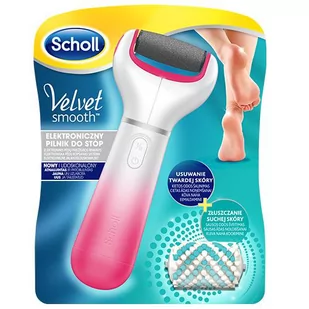 Scholl Velver Smooth Diamond Elektroniczny pilnik do stóp różowy (9085954) - Pielęgnacja stóp - miniaturka - grafika 1