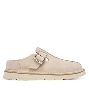 Klapki Clarks Solsbury Mule. 26184170 Beżowy - Klapki i japonki damskie - miniaturka - grafika 1