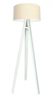 Lampy stojące - Macodesign Lampa podłogowa Verbena 010p-032w, biała, 60 W - miniaturka - grafika 1