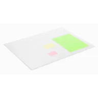 Podkładki na biurko - Podkładka na biurko DURABLE 650x500mm ozdobne krawędzie przezroczysta 712319 - miniaturka - grafika 1