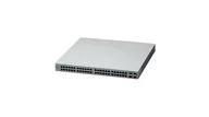 Switche - Allied Telesis AT-GS950/52PS V2-50 łącza sieciowe Zarządzany L2 Gigabit Ethernet (10/100/1000) Obsługa PoE Szary AT-GS950/52PS V2-50 - miniaturka - grafika 1