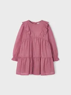 Sukienki i spódniczki dla dziewczynek - Mayoral Sukienka codzienna 4.927 Różowy Regular Fit - miniaturka - grafika 1