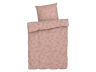 Pościel - LIVARNO home Pościel satynowa z mikrofibry, 140 x 200 cm (Różowy) - miniaturka - grafika 1