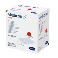 Apteczki i materiały opatrunkowe - Hartmann Medicomp Extra kompresy z włókniny jałowe 10 cm x 10 cm 25 x 2 sztuki - miniaturka - grafika 1