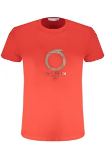 T-SHIRT MĘSKI Z KRÓTKIM RĘKAWEM TRUSSARDI CZERWONY - Trussardi - Koszulki męskie - miniaturka - grafika 1