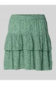 Spódnice - Spódnica mini rozkloszowana z czystej wiskozy model 30 BERYL - Only - miniaturka - grafika 1