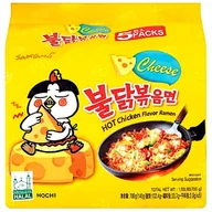 Szybkie dania obiadowe - Samyang Makaron instant Ramen Hot Chicken Cheese Samyang - Zestaw 5x140g - miniaturka - grafika 1