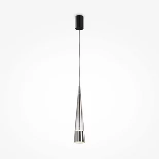Sintesi LED lampa wisząca 1-punktowa czarna/chrom P090PL-L12CH3K - Lampy sufitowe - miniaturka - grafika 1