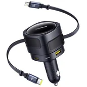 Ładowarki samochodowe - Ładowarka samochodowa BASEUS C00035507121-00 60W Czarny - miniaturka - grafika 1