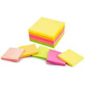 Notesy i bloczki - TAURUS Notes samoprzylepny 76X76 neon 400k - miniaturka - grafika 1
