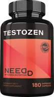 Boostery testosteronu - NEEDED TESTOZEN DAA MUIRA PUAMA 180 KAPSUŁEK - miniaturka - grafika 1