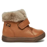 Buty dla dziewczynek - Trzewiki Froddo Basco Tex G2110144 M Brązowy - miniaturka - grafika 1