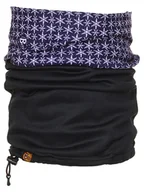 Apaszki i szaliki damskie - Buff Szal-koło "WindStopper" w kolorze czarno-fioletowym - miniaturka - grafika 1