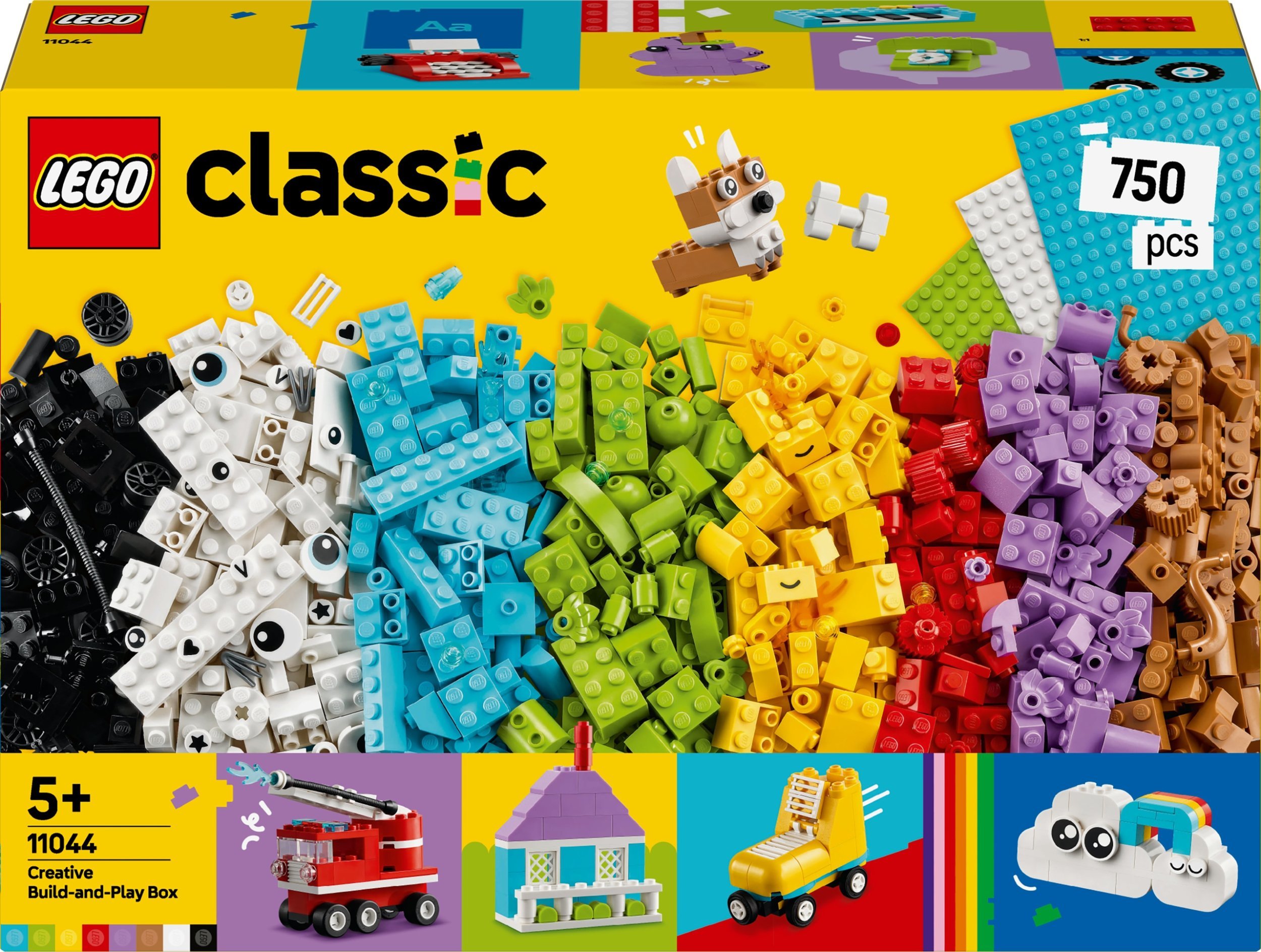 LEGO Classic Kreatywny zestaw do budowania i zabawy 11044