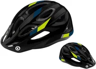 Kaski rowerowe - Kask rowerowy Kellys Jester 52-57cm black-green - miniaturka - grafika 1