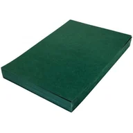 Okładki do laminatorów i bindownic - Okładka kartonowa do bindowania DELTA A4 NATUNA zielona skóropodobna (100szt) - miniaturka - grafika 1