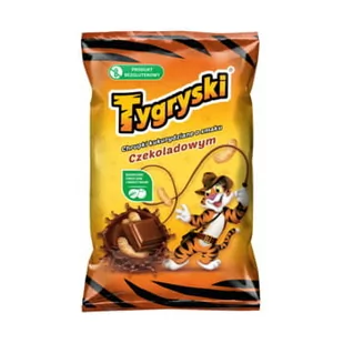 TBM SNACKS Chrupki kukurydziane Tygryski o smaku czekoladowym 70 g - Przekąski dla dzieci - miniaturka - grafika 1