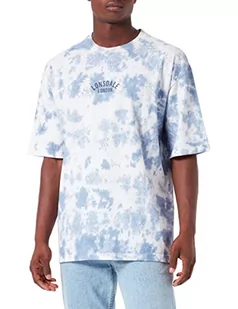 Lonsdale haligoe t-shirt męski, Washed Blue/Navy, S - Koszulki męskie - miniaturka - grafika 1