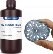 Filamenty i akcesoria do drukarek 3D - Anycubic Żywica Uv Tough Grey 1 kg - miniaturka - grafika 1