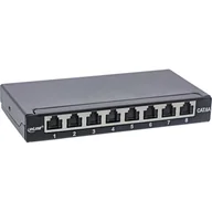 Panele krosownicze - InLine 76818B panel krosowniczy 0.5U 76818B - miniaturka - grafika 1