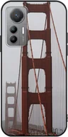 Etui i futerały do telefonów - Etui König Design kompatybilne z plastikowym, miękkim etui na telefon Xiaomi 12 Lite - Etui na telefon Golden Gate Bridge - miniaturka - grafika 1