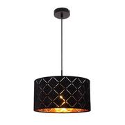 Lampy sufitowe - Globo Lighting Lampa wisząca SUNNA styl nowoczesny metal aksamit 15334H - miniaturka - grafika 1