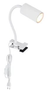 Globo Lighting Robby lampa biurkowa 1x25W biała 57911KW - Lampy stojące - miniaturka - grafika 1
