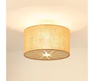 Lampy sufitowe - Brilagi - Żyrandol natynkowy COUNTRY ROLLER 1xE27/15W/230V śr. 45 cm beżowy - miniaturka - grafika 1