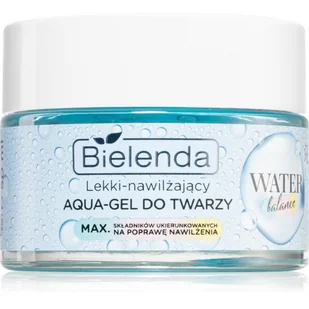 Bielenda Water Balance Lekki Nawilżający Aqua-Gel do twarzy na dzień i noc 50ml - Kremy do twarzy - miniaturka - grafika 1