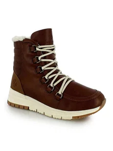 Kimberfeel Kozaki zimowe "Alyssia" w kolorze brązowym - Kozaki damskie - miniaturka - grafika 1