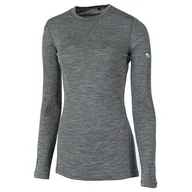 Koszulki sportowe damskie - Koszulka damska Zulu Merino 160 Long Rozmiar: L / Kolor: szary - miniaturka - grafika 1