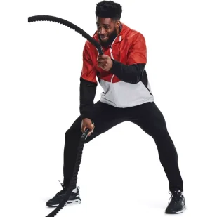 Kurtka męska Under Armour LEGACY WINDBREAKER - Kurtki i kamizelki sportowe męskie - miniaturka - grafika 5