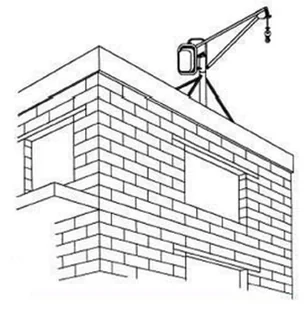 DESDEA Wciągarka elektryczna linowa budowlana 325kg/30m - do wyboru sterowanie ręczne, lina 08179944 - Wciągarki - miniaturka - grafika 3