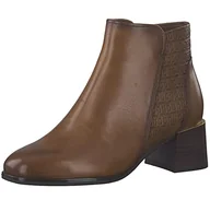 Botki damskie - Tamaris Damskie sztyblety 1-25313-29, czarne, rozmiar 38 UE - miniaturka - grafika 1