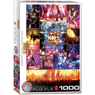 Eurographics Puzzle 1000 Kiss najgorętsze przedstawienie na Ziemi 6000-5306 - Puzzle - miniaturka - grafika 1