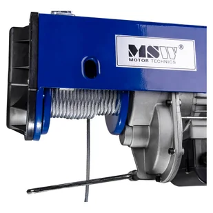 Wciągarka linowa elektryczna MSW (udźwig: 990 kg, wys. podnoszenia: 12 m) 45680724 - Wciągarki - miniaturka - grafika 3