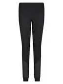 Spodnie sportowe damskie - CMP Spodnie hybrydowe w kolorze czarnym - miniaturka - grafika 1