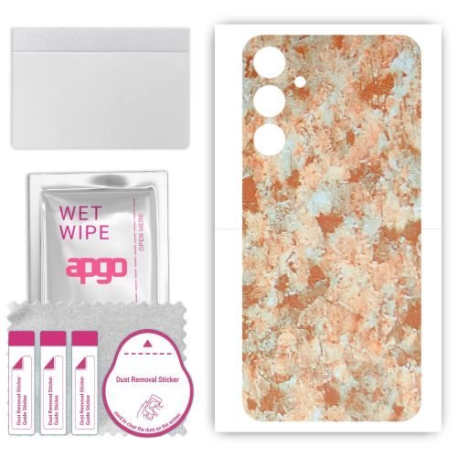 folia naklejka skórka strukturalna na TYŁ do Samsung Galaxy A25 - Kamień Piaskowiec - apgo SKINS