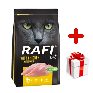 DOLINA NOTECI Rafi Cat karma sucha dla kota z kurczakiem 7kg + niespodzianka dla kota GRATIS! - Sucha karma dla kotów - miniaturka - grafika 1