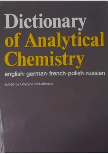 Dictionary of Analytical Chemistry - Chemia - miniaturka - grafika 1