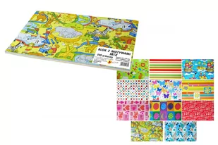 Blok Z Motywami Mix 110 Ark 11 Motywów Shan - Podobrazia, bloki, papiery - miniaturka - grafika 1