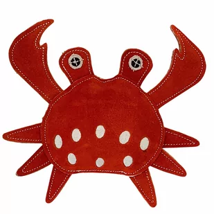PafDog Krab Stuart zabawka dla psów ze skóry i juty, 24 cm - Zabawki dla psów - miniaturka - grafika 1