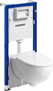 Stelaże i zestawy podtynkowe do WC - Zestaw stelażowy Duofix Basic Selnova Premium (kryte mocowania) - miniaturka - grafika 1