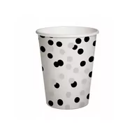 Naczynia i sztućce jednorazowe - Kubki papierowe eko Confetti 250ml 10szt - PAW - miniaturka - grafika 1