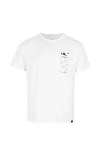 Koszulki męskie - O'Neill Męski T-shirt California podkoszulek (4 sztuki), 11010 śnieżnobiały, XL-XXL - grafika 1