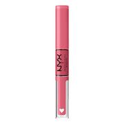 Szminki - NYX Professional Makeup Professional Makeup - SHINE LOUD HIGH PIGMENT LIP SHINE - Płynna, dwustronna pomadka do ust - 6.8 ml - MOVIN' UP NYXLMUP - miniaturka - grafika 1