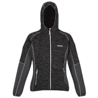 Bluzy sportowe damskie - Bluza damska Regatta Walbury IV Rozmiar: S / Kolor: czarny - miniaturka - grafika 1