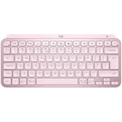 Klawiatury - Logitech Klawiatura MX Keys Mini Różowy - miniaturka - grafika 1