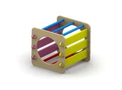 Zabawki sensoryczne - Zabawka w stylu Montessori – CUBE 3 DIY - miniaturka - grafika 1