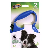 Smycze dla psów - Haas F1 Team automatyczna 5m dla psa do 20kg Niebieska - miniaturka - grafika 1